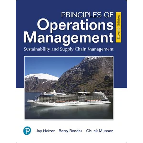 Amazon.com: Principles of Operations Management: Sustainability